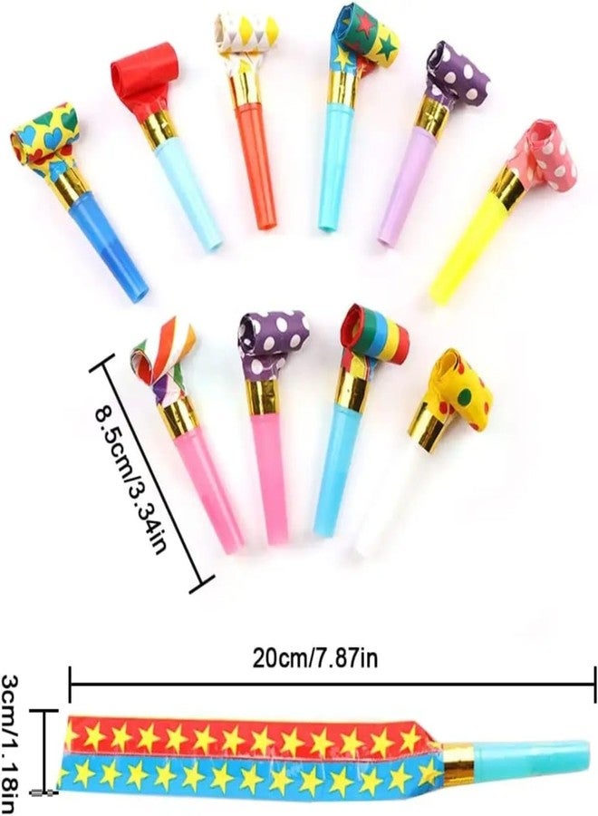 VTL Birthday Party Whistles for Kids & Adults | Colorful Blowout Noise Makers | Party Favors for Birthday, Celebration & Events | Pack of 20 - Image 4